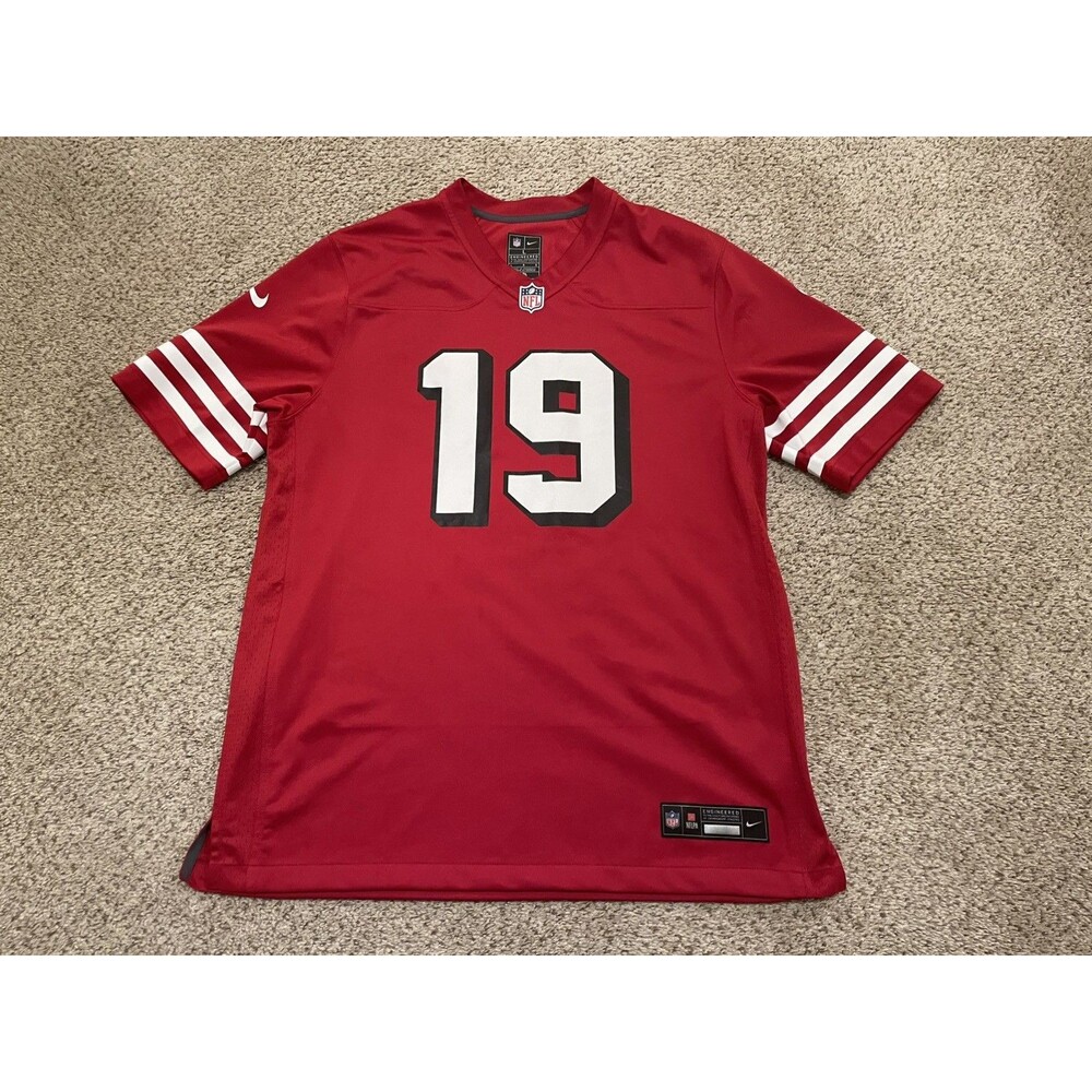 Nike San Francisco 49ers Deebo Samuel Mens Large Jersey NFL Football